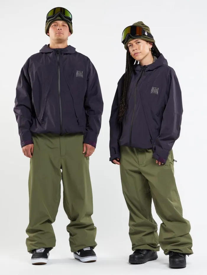 Mens Jackets Volcom Feeltoogood GoreTex Jacket 8211 Purple