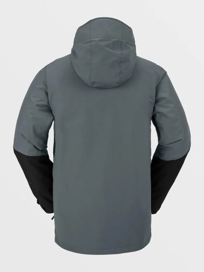 Mens Jackets Volcom Vcolp Jacket 8211 Dark Grey