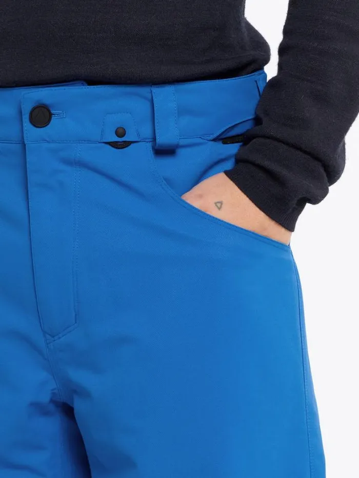 Mens Pants Volcom 5Pocket Pants 8211 Electric Blue