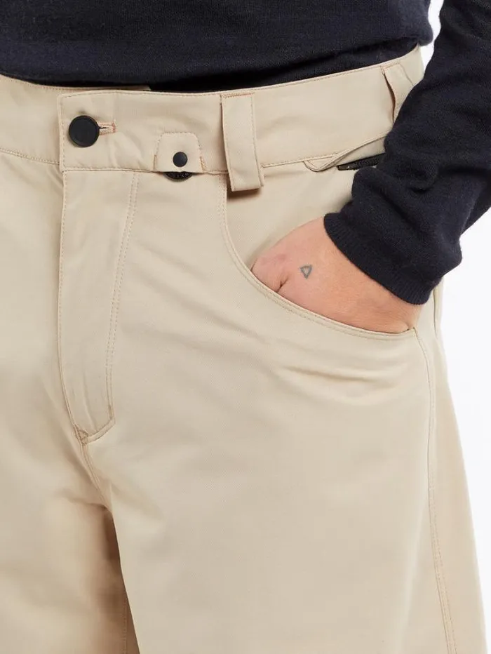 Mens Pants Volcom 5Pocket Pants 8211 Khakiest