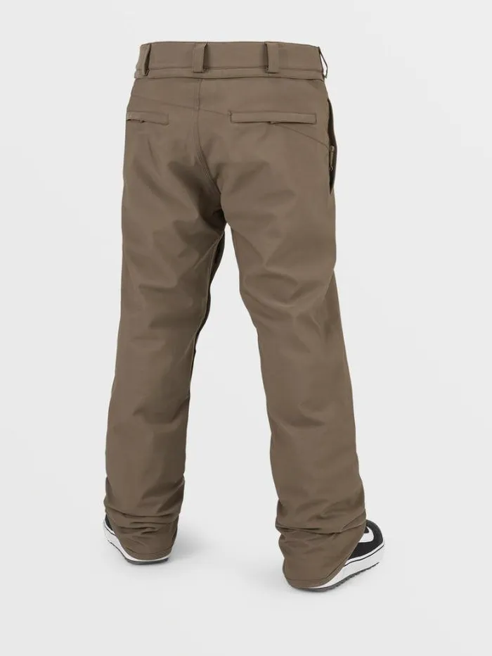 Mens Pants Volcom Freakin Snow Chino Pant 8211 Teak