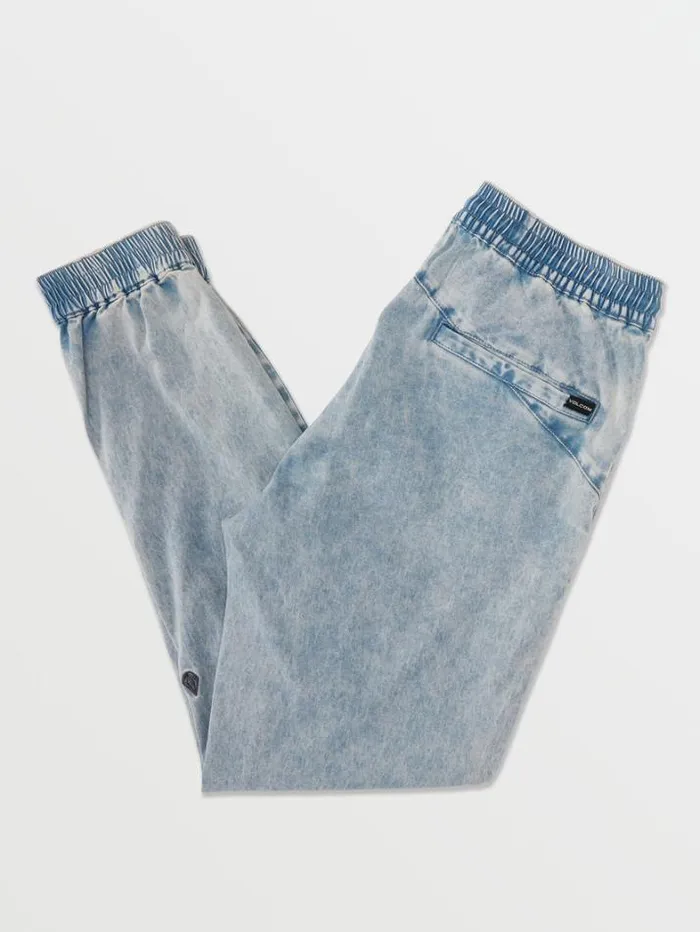 Mens Pants Volcom Frickin Slim Joggers 8211 Cloud Blue