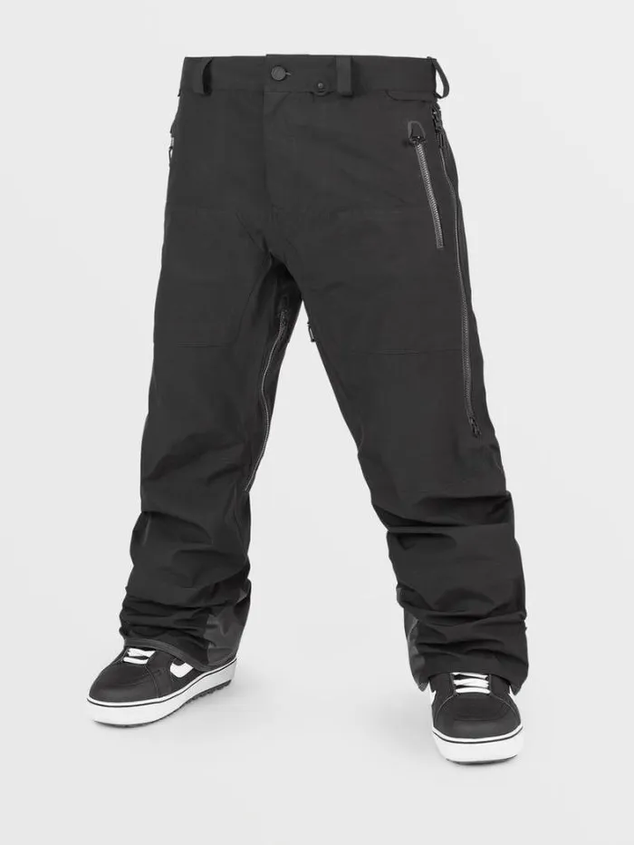 Mens Pants Volcom Guide GoreTex Pants 8211 Black