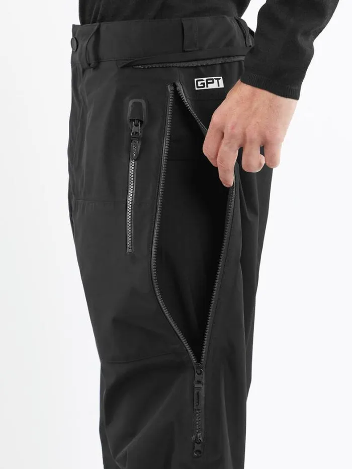 Mens Pants Volcom Guide GoreTex Pants 8211 Black