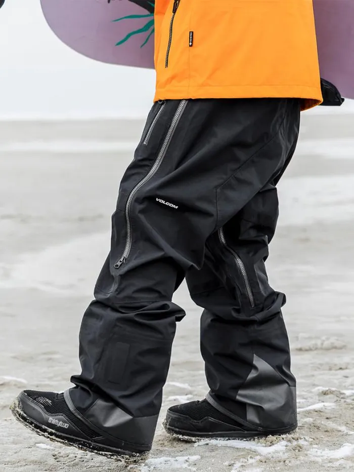Mens Pants Volcom Guide GoreTex Pants 8211 Black