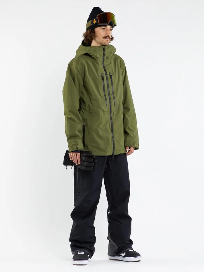 Mens Pants Volcom Guide GoreTex Pants 8211 Black