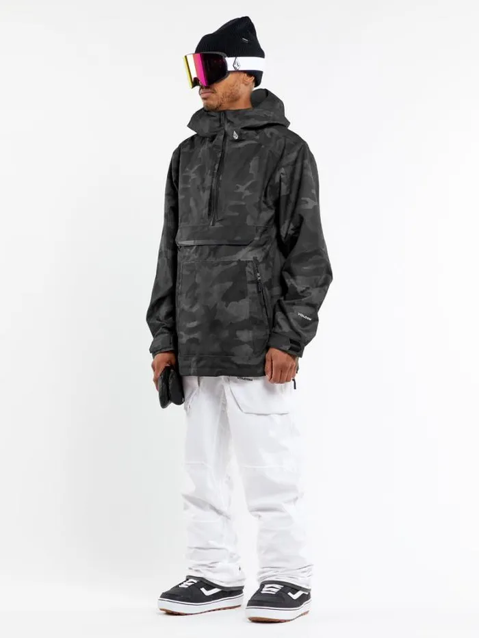 Mens Pants Volcom Roan Bib Overalls 8211 White