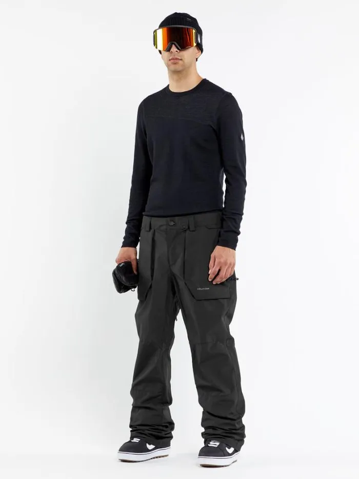 Mens Pants Volcom Roan Pants 8211 Black