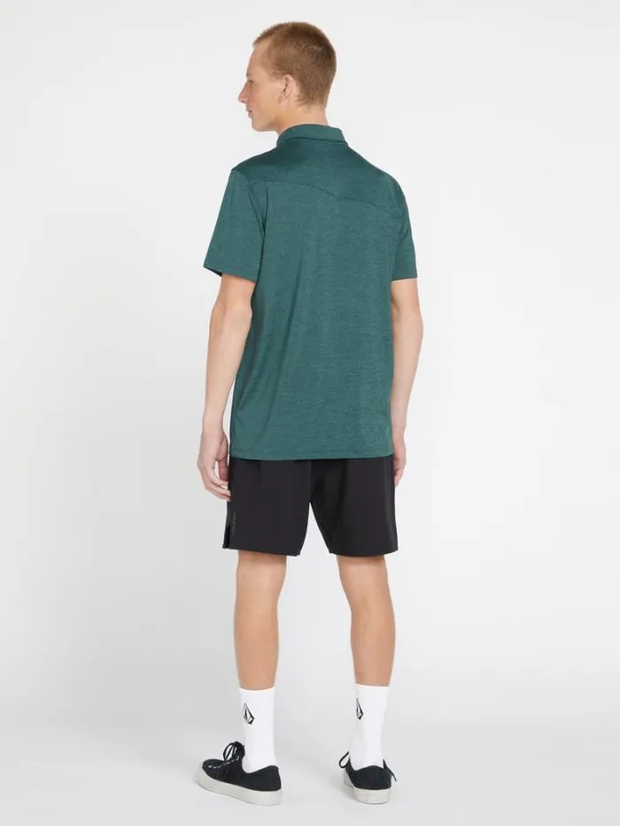 Mens Shorts Volcom Frickin Ascender Elastic Waist Shorts 8211 Black