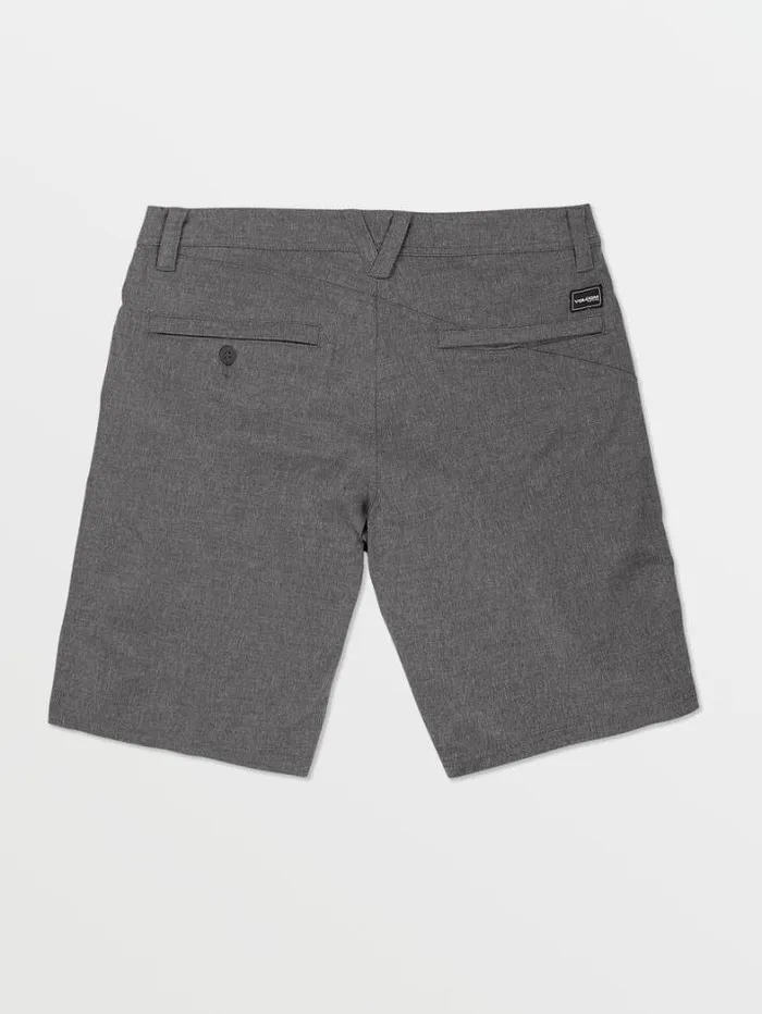 Mens Shorts Volcom Frickin Cross Shred Static Shorts 8211 Charcoal Heather