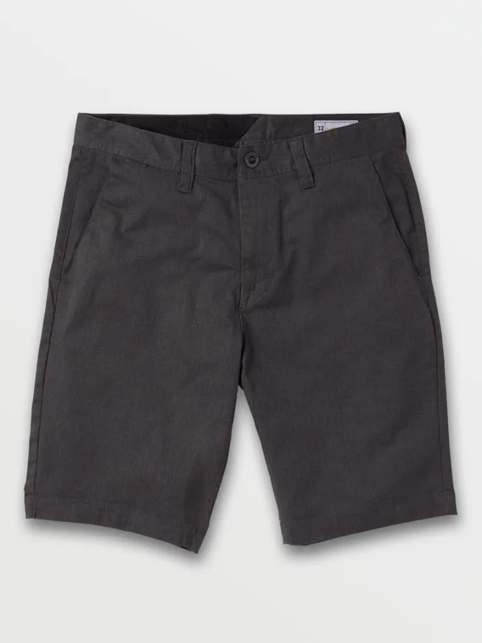 Mens Shorts Volcom Frickin Modern Stretch Shorts 8211 Charcoal Heather