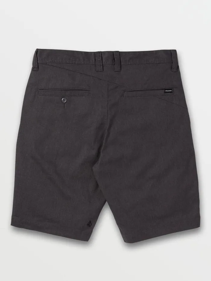Mens Shorts Volcom Frickin Modern Stretch Shorts 8211 Charcoal Heather