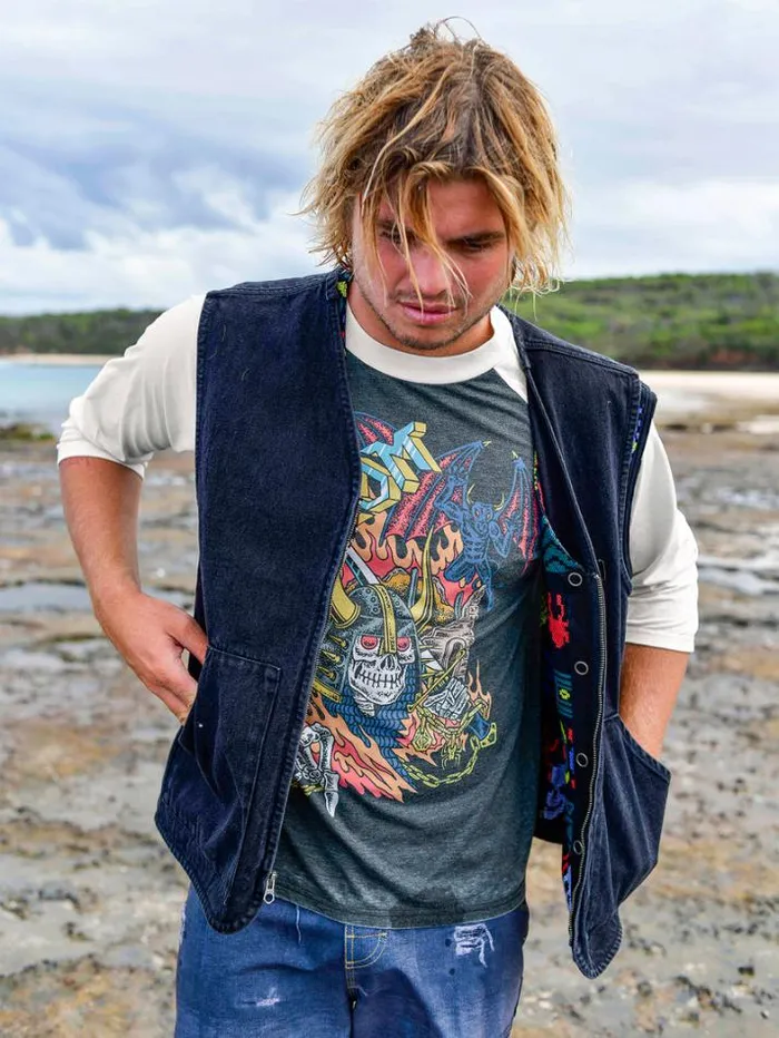 Mens TShirts and Tanks Volcom Skate Vitals Collin Provost Raglan Short Sleeve Tee 8211 Black