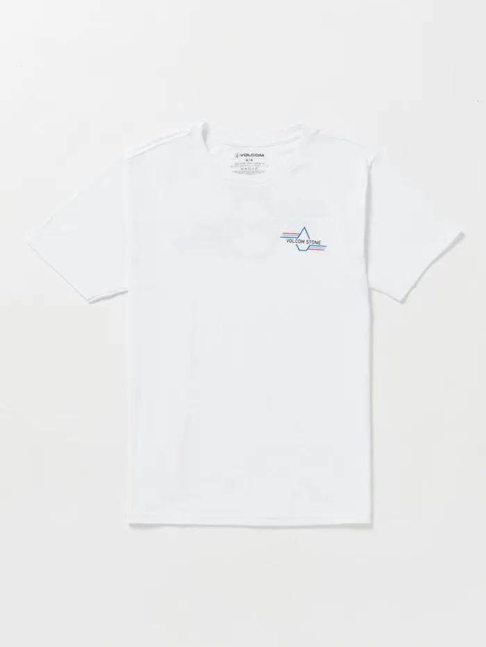 Mens Tops and Tees Volcom Stone Tanker Short Sleeve Tee 8211 White