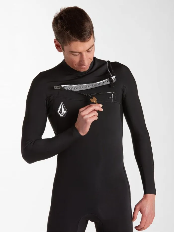 Mens Wetsuits Volcom Modulator 22mm Long Sleeve Fullsuit 8211 Black