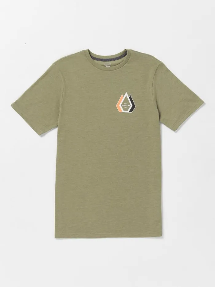 MensWomens TShirts and Tanks Volcom Link Fill Short Sleeve Tee 8211 Thyme Green Heather