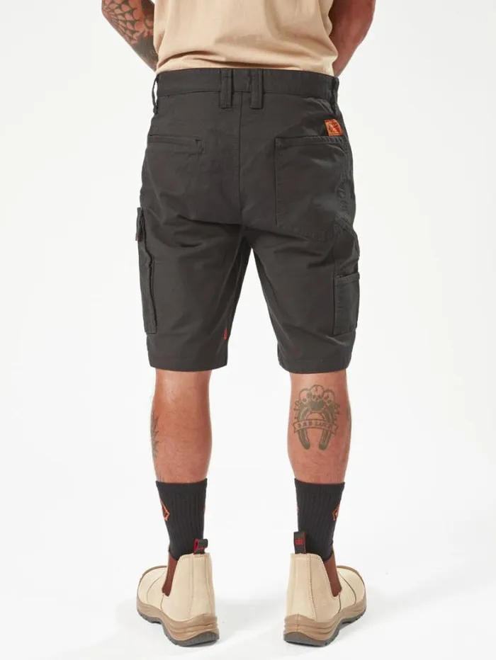 MensWorkwear Shorts Volcom Workwear Caliper Work Shorts 8211 Black