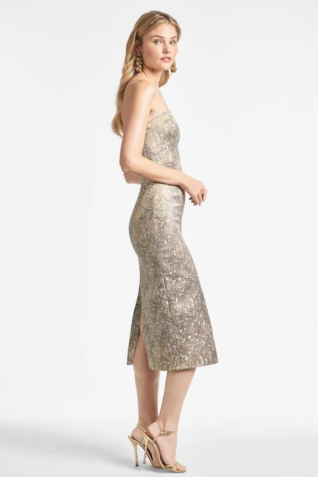 Midi Women Sachin and Babi Isa Dress 8211 Gilded Floral
