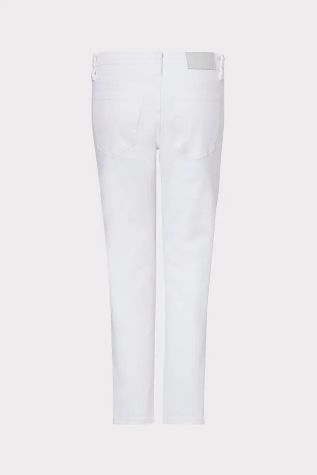 Milly Gale Skinny Jeans White Women Pants
