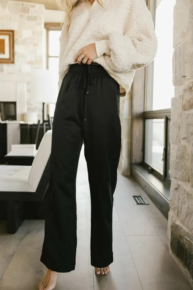 Mindy Pants In Black Black Women Bohme Pants