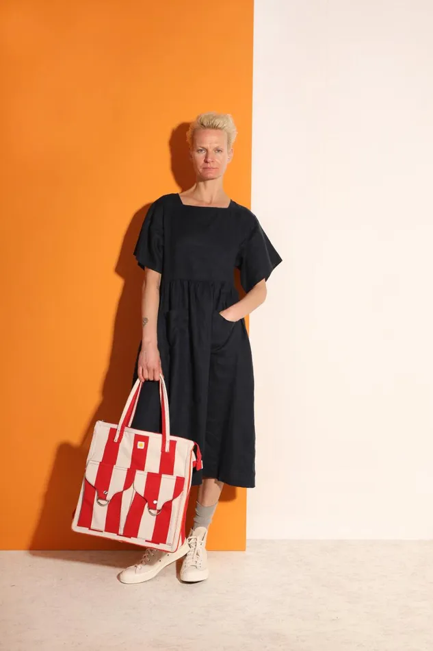 Mitch Dress Navy WomensShop LF Markey Dresses