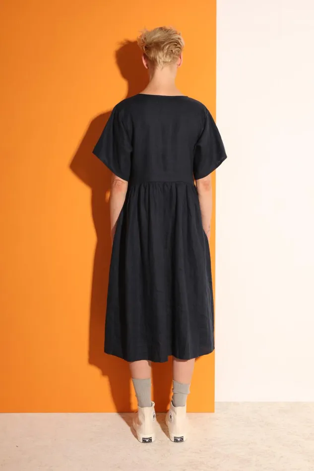 Mitch Dress Navy WomensShop LF Markey Dresses