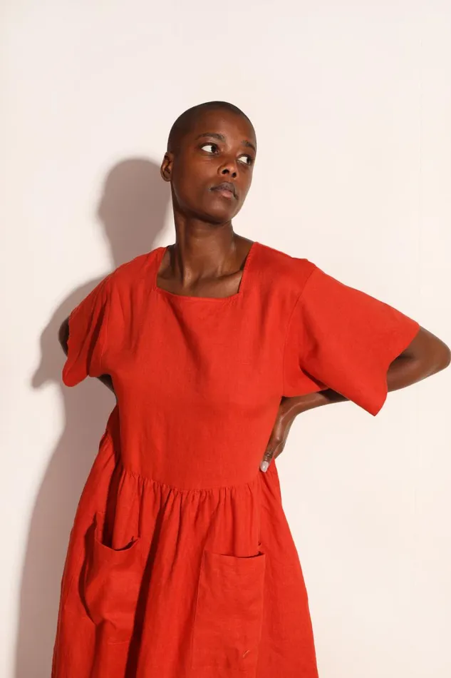 Mitch Dress Paprika WomensShop LF Markey Dresses