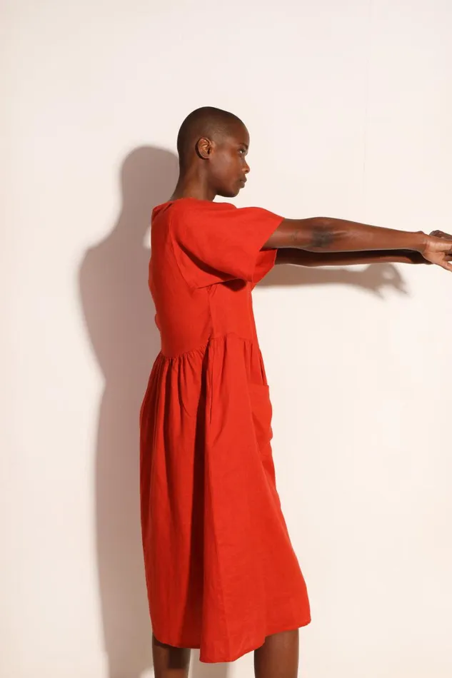 Mitch Dress Paprika WomensShop LF Markey Dresses