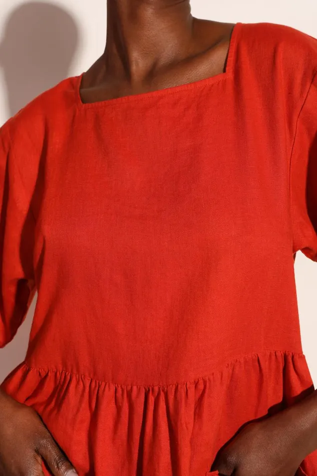 Mitch Dress Paprika WomensShop LF Markey Dresses