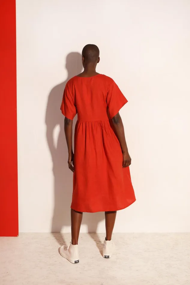 Mitch Dress Paprika WomensShop LF Markey Dresses