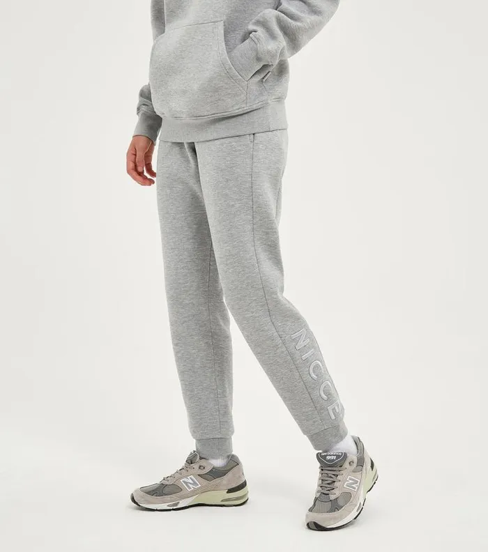 NICCE Hoodies and Sweatshirts Womens NICCE WoErsa Large Logo Sweatshirt Light Grey Marl