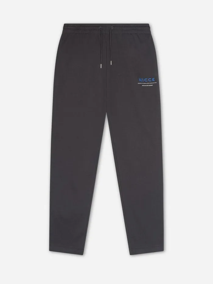 NICCE Tracksuit Sets Mens NICCE Script Essentials Hoodie and Jogger Tracksuit Set Grey