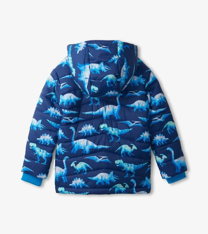 Outerwear GirlsBoys Hatley Dinosaur Puffer Jacket