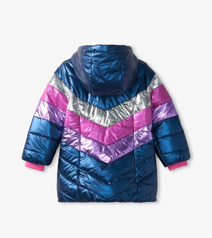 Outerwear Girls Hatley Rainbows Puffer Jacket