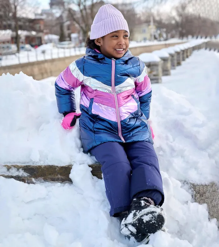 Outerwear Girls Hatley Rainbows Puffer Jacket