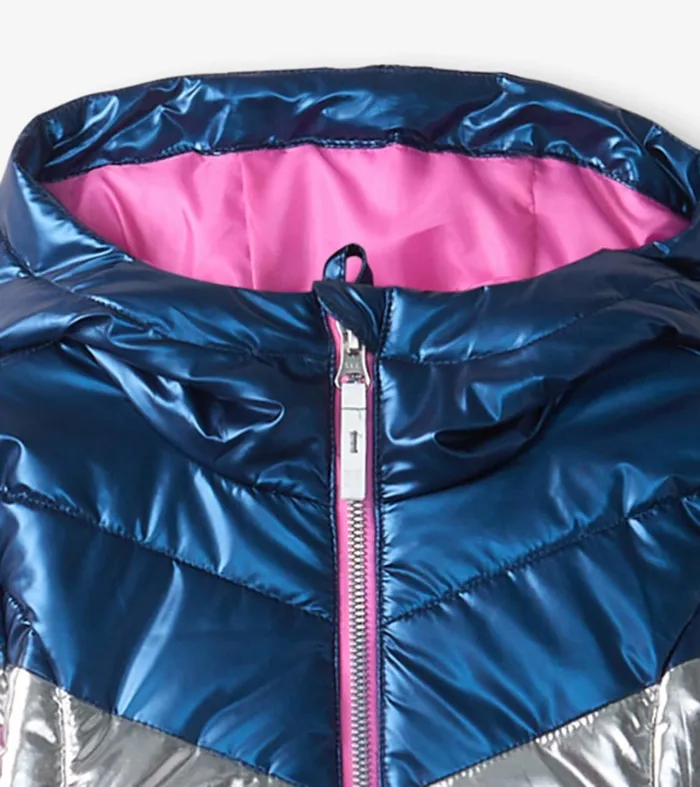 Outerwear Girls Hatley Rainbows Puffer Jacket