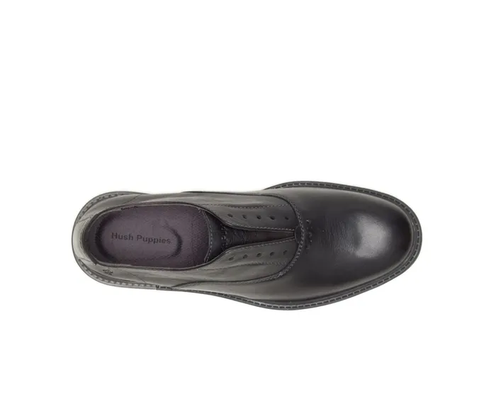 Oxfords Davis SlipOn Oxford Black Leather 8211 Hush Puppies Men Oxfords Davis SlipOn Oxford Black Leather 8211 Hush Puppies Men