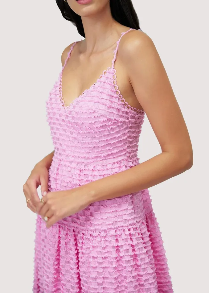 Paloma Maxi Dress Pink Women Lost Wander Dresses