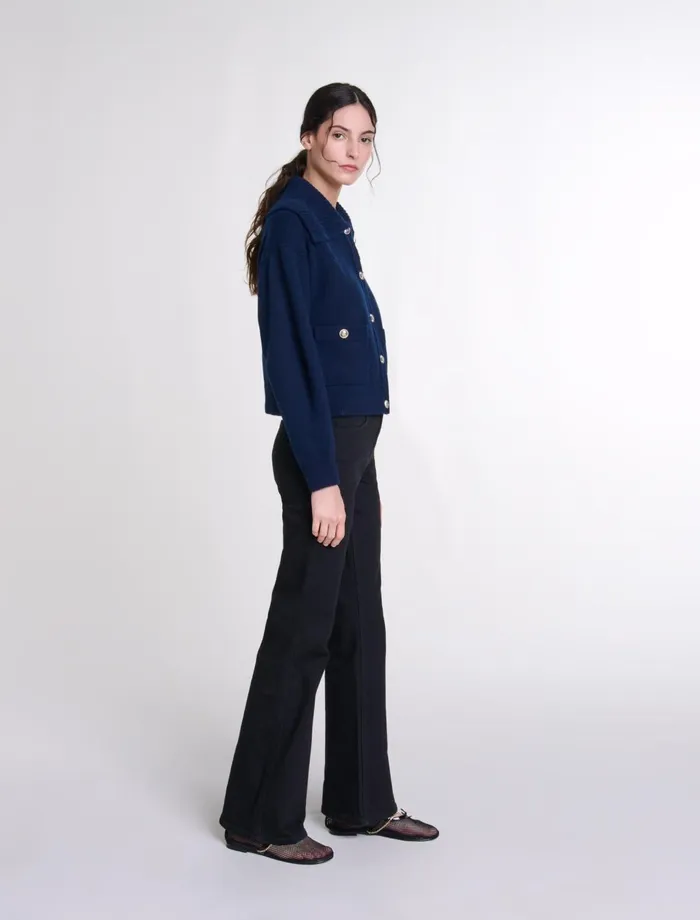 Pants and Jeans Women Maje Flared Jeans Black