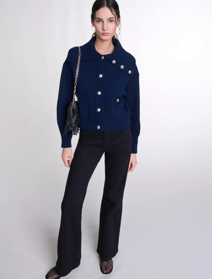 Pants and Jeans Women Maje Flared Jeans Black