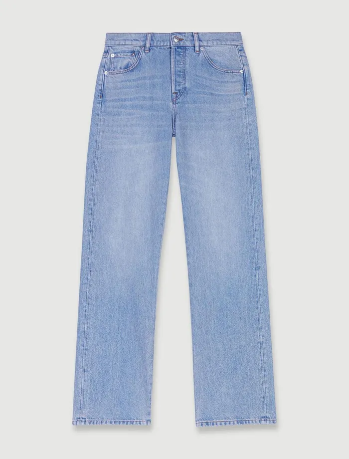 Pants and Jeans Women Maje WideLeg Jeans Blue Pants and Jeans Women Maje WideLeg Jeans Blue