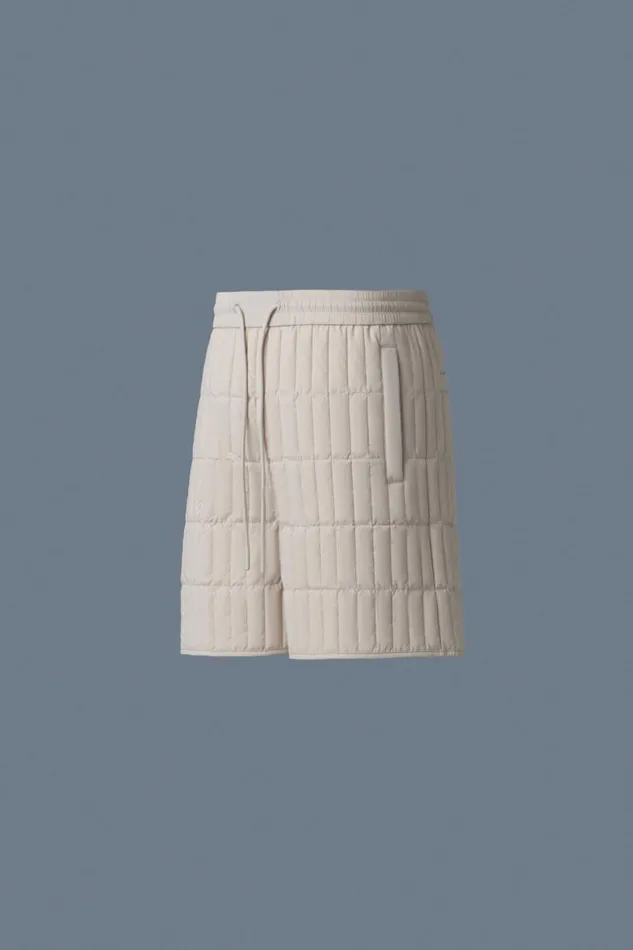 Pants and Shorts Men Mackage SEBASTIAN Vertical Quilted Shorts Trench