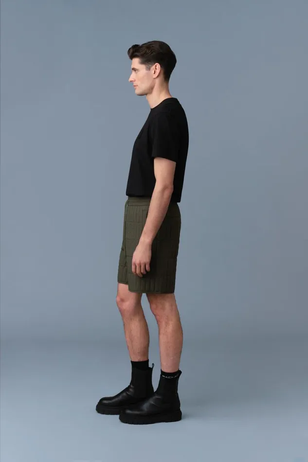 Pants and Shorts Men Mackage SEBASTIAN Vertical Quilted Shorts Trench