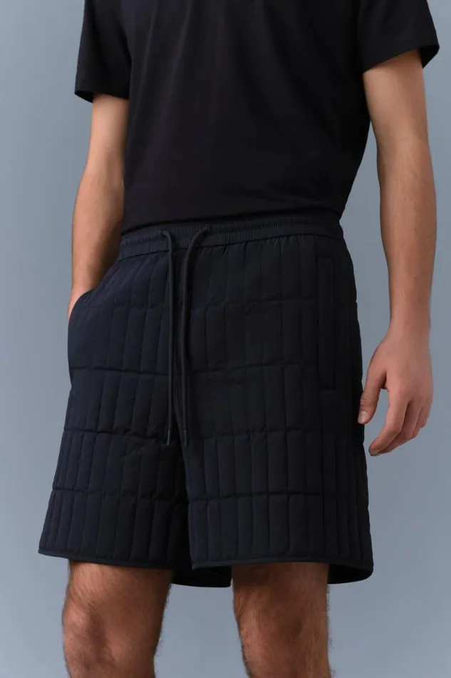Pants and Shorts Men Mackage SEBASTIAN Vertical Quilted Shorts Trench