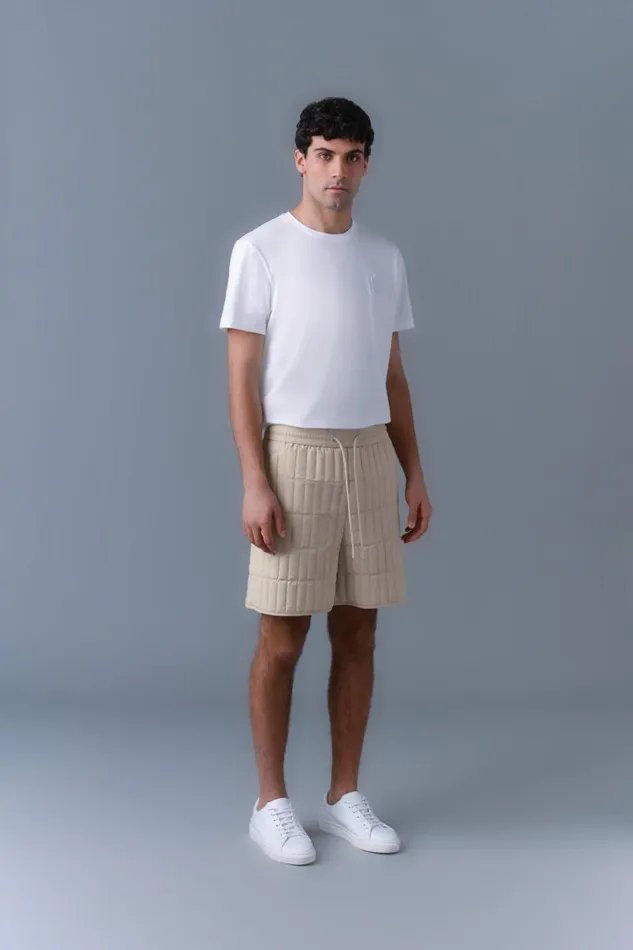 Pants and Shorts Men Mackage SEBASTIAN Vertical Quilted Shorts Trench