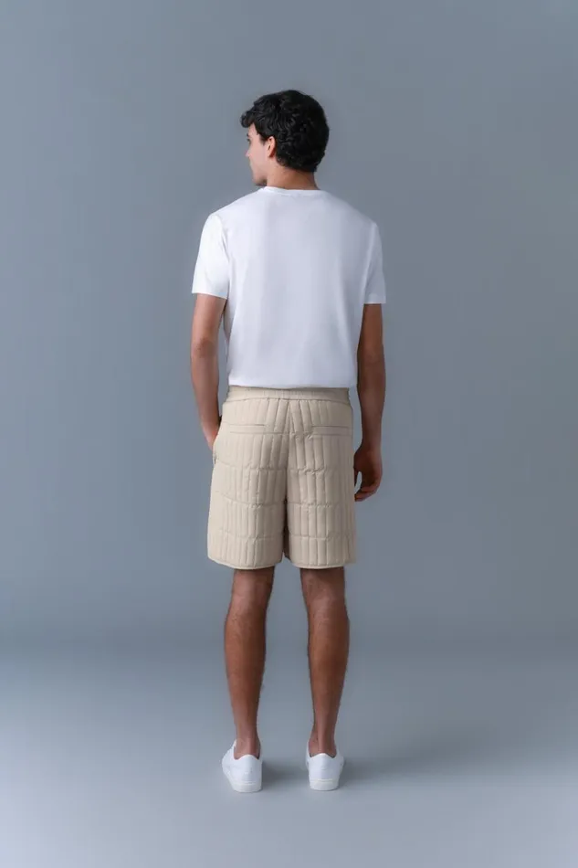 Pants and Shorts Men Mackage SEBASTIAN Vertical Quilted Shorts Trench