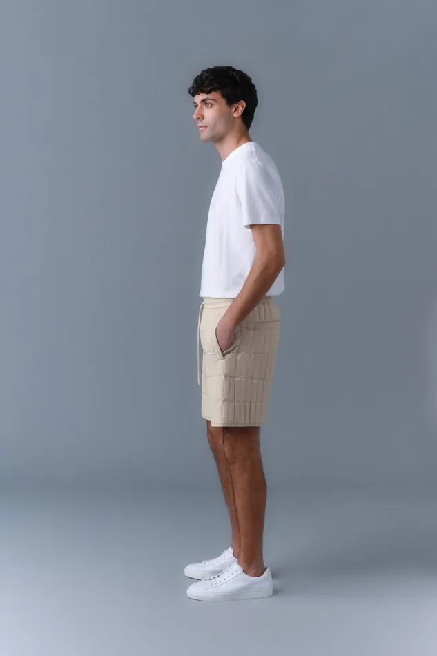 Pants and Shorts Men Mackage SEBASTIAN Vertical Quilted Shorts Trench