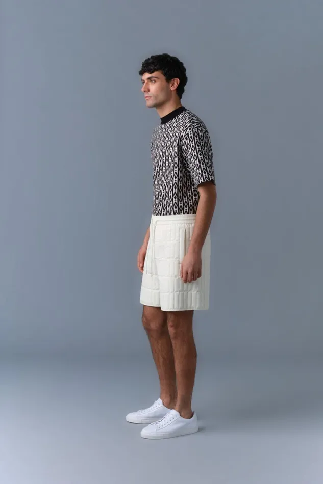 Pants and Shorts Men Mackage SEBASTIAN Vertical Quilted Shorts Trench