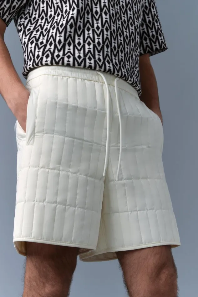 Pants and Shorts Men Mackage SEBASTIAN Vertical Quilted Shorts Trench
