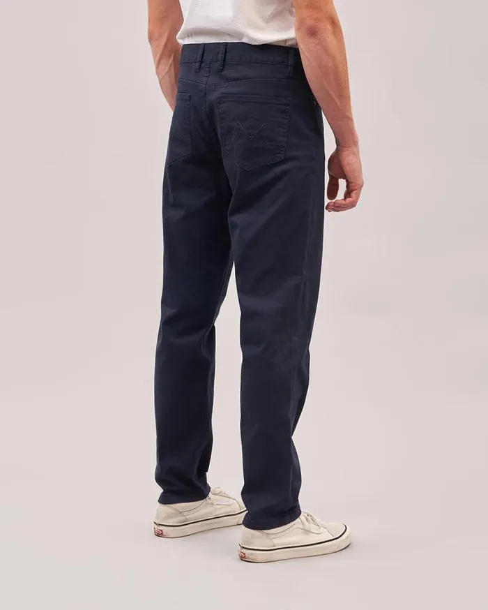 Passenger Clothing 365 5 Pocket Trouser Deep Navy Men Trousers